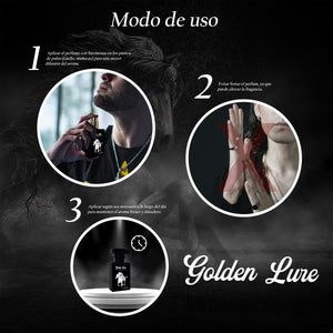 PERFUME CON FEROMONA GOLDEN LURE